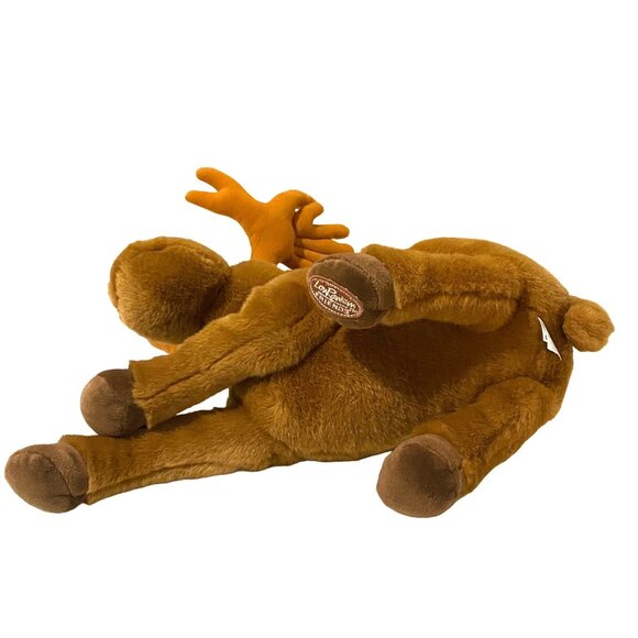 Dakin Lou Rankin Friends Miles Moose Plush 17" Brown Laydown Stuffed Animal - Picture 6 of 8